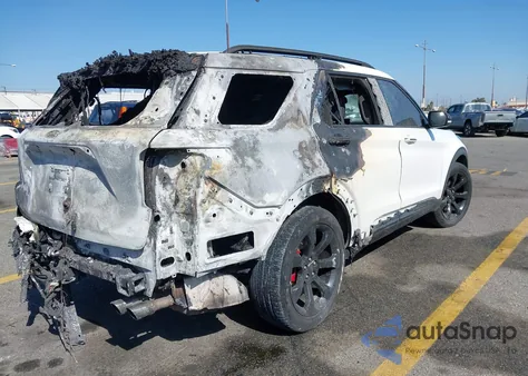 2021 Ford Explorer St из США, поврежденный, VIN 1FM5K8GC7MGA17286